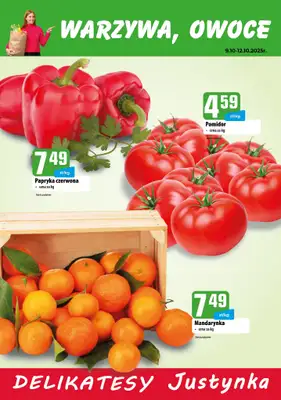 Delikatesy Justynka - gazetka promocyjna Gazetka od czwartku 09.10 do niedzieli 12.10 - strona 2