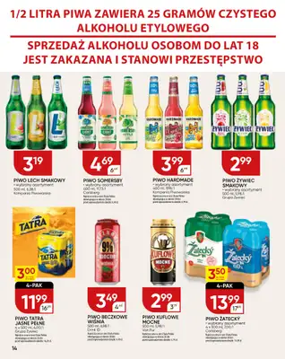 Chata Polska - gazetka promocyjna Gazetka od czwartku 09.10 do niedzieli 19.10 - strona 14 Chata Polska - gazetka promocyjna Gazetka od czwartku 09.10 do niedzieli 19.10 - strona 14