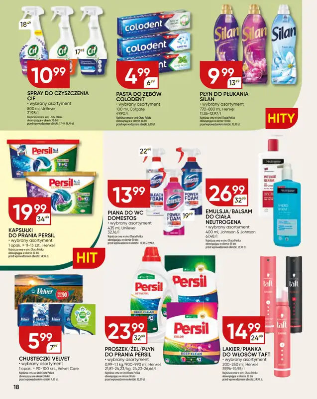 Chata Polska - gazetka promocyjna Gazetka od czwartku 09.10 do niedzieli 19.10 - strona 18