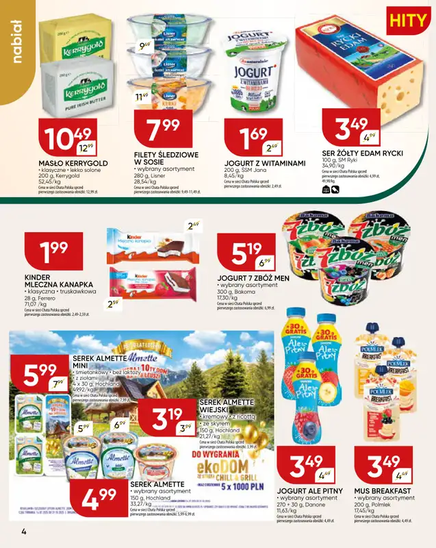 Chata Polska - gazetka promocyjna Gazetka od czwartku 09.10 do niedzieli 19.10 - strona 4