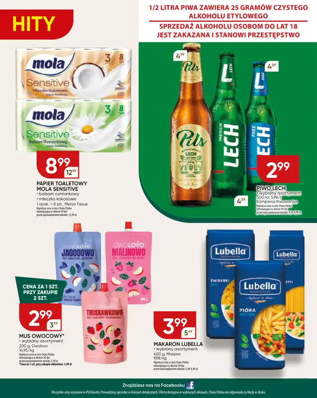 Chata Polska - gazetka promocyjna Gazetka od czwartku 09.10 do niedzieli 19.10 - strona 20