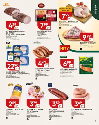 Chata Polska - gazetka promocyjna Gazetka od czwartku 09.10 do niedzieli 19.10 - strona 3 Chata Polska - gazetka promocyjna Gazetka od czwartku 09.10 do niedzieli 19.10 - strona 3