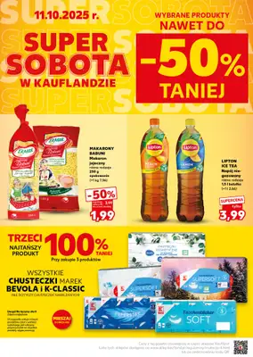 Kaufland - gazetka promocyjna Oferta Kaufland - SUPER SOBOTA od soboty 11.10 do soboty 11.10 - strona 2