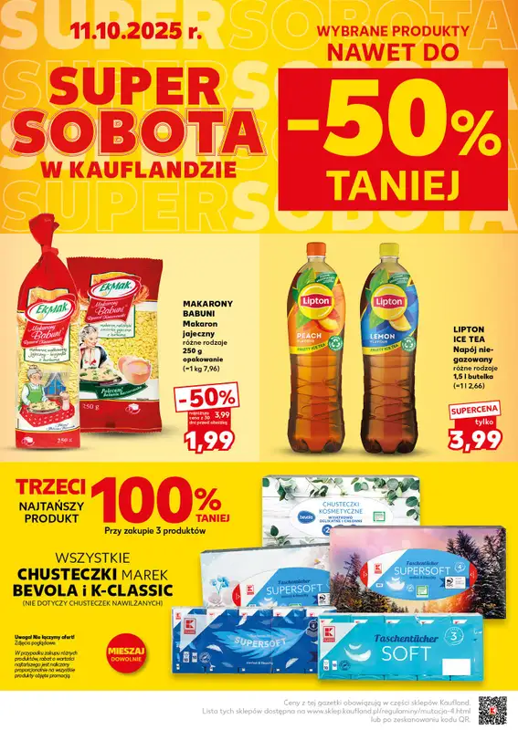 Kaufland - gazetka promocyjna Oferta Kaufland - SUPER SOBOTA od soboty 11.10 do soboty 11.10 - strona 2
