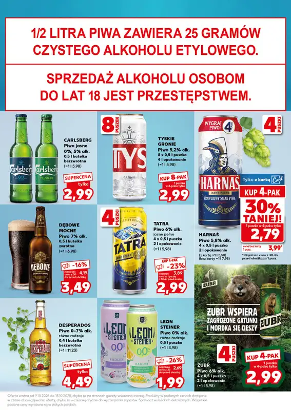 Kaufland - gazetka promocyjna Oferta Kaufland - SUPER SOBOTA od soboty 11.10 do soboty 11.10 - strona 21