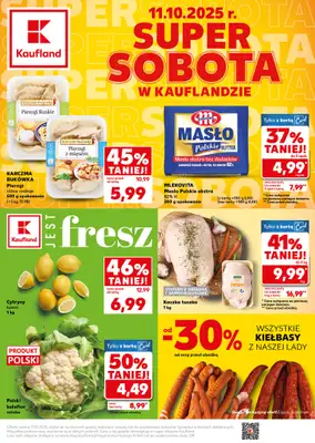Kaufland - gazetka promocyjna Oferta Kaufland - SUPER SOBOTA od soboty 11.10 do soboty 11.10