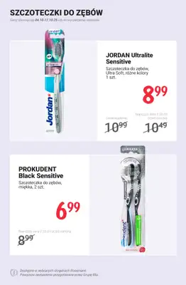 Rossmann - gazetka promocyjna Zadbaj o zdrowy uśmiech - sprawdź promocje! od czwartku 09.10 do piątku 17.10 - strona 6 Rossmann - gazetka promocyjna Zadbaj o zdrowy uśmiech - sprawdź promocje! od czwartku 09.10 do piątku 17.10 - strona 6