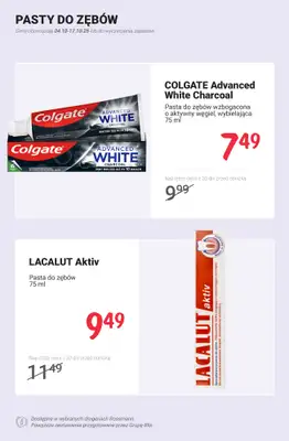 Rossmann - gazetka promocyjna Zadbaj o zdrowy uśmiech - sprawdź promocje! od czwartku 09.10 do piątku 17.10 - strona 2 Rossmann - gazetka promocyjna Zadbaj o zdrowy uśmiech - sprawdź promocje! od czwartku 09.10 do piątku 17.10 - strona 2