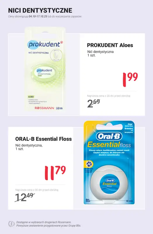 Rossmann - gazetka promocyjna Zadbaj o zdrowy uśmiech - sprawdź promocje! od czwartku 09.10 do piątku 17.10 - strona 12