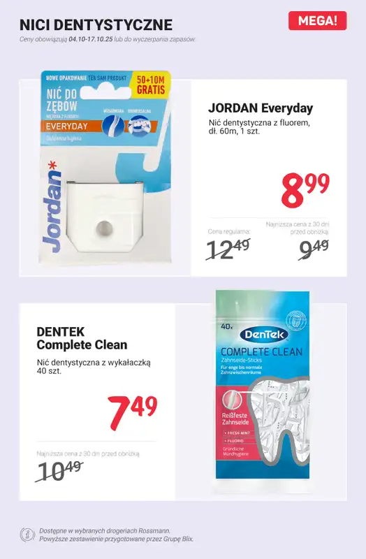Rossmann - gazetka promocyjna Zadbaj o zdrowy uśmiech - sprawdź promocje! od czwartku 09.10 do piątku 17.10 - strona 11