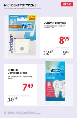 Rossmann - gazetka promocyjna Zadbaj o zdrowy uśmiech - sprawdź promocje! od czwartku 09.10 do piątku 17.10 - strona 11 Rossmann - gazetka promocyjna Zadbaj o zdrowy uśmiech - sprawdź promocje! od czwartku 09.10 do piątku 17.10 - strona 11