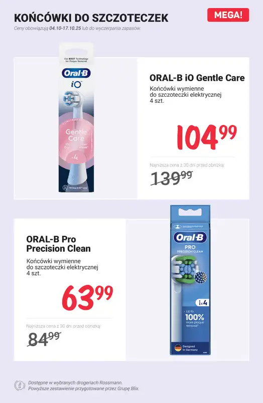 Rossmann - gazetka promocyjna Zadbaj o zdrowy uśmiech - sprawdź promocje! od czwartku 09.10 do piątku 17.10 - strona 10