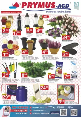 Prymus AGD - gazetka promocyjna Gazetka od czwartku 09.10 do środy 12.11 Prymus AGD - gazetka promocyjna Gazetka od czwartku 09.10 do środy 12.11