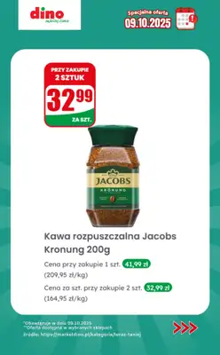 Dino - gazetka promocyjna Specjalna oferta na 09.10.2025 - promocje spoza gazetki od czwartku 09.10 do czwartku 09.10 - strona 8