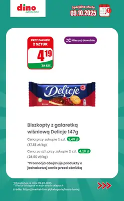 Dino - gazetka promocyjna Specjalna oferta na 09.10.2025 - promocje spoza gazetki od czwartku 09.10 do czwartku 09.10 - strona 9