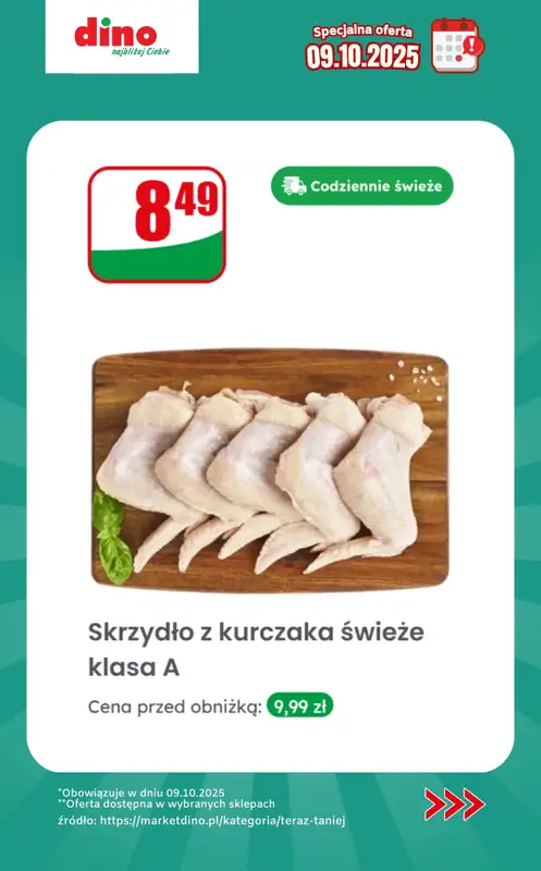 Dino - gazetka promocyjna Specjalna oferta na 09.10.2025 - promocje spoza gazetki od czwartku 09.10 do czwartku 09.10 - strona 4