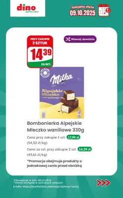 Dino - gazetka promocyjna Specjalna oferta na 09.10.2025 - promocje spoza gazetki od czwartku 09.10 do czwartku 09.10 - strona 10