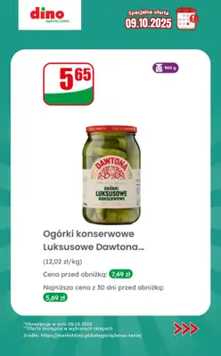 Dino - gazetka promocyjna Specjalna oferta na 09.10.2025 - promocje spoza gazetki od czwartku 09.10 do czwartku 09.10 - strona 6