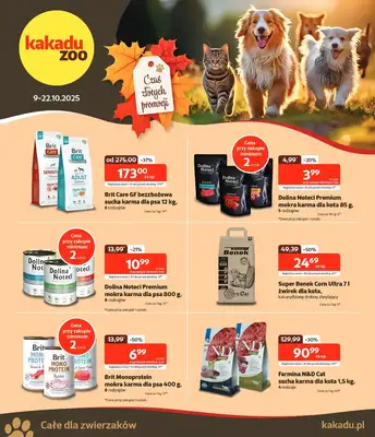 KAKADU - gazetka promocyjna Gazetka od czwartku 09.10 do środy 22.10
