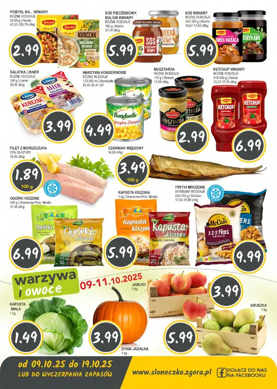Słoneczko - gazetka promocyjna Gazetka od czwartku 09.10 do niedzieli 19.10 - strona 5