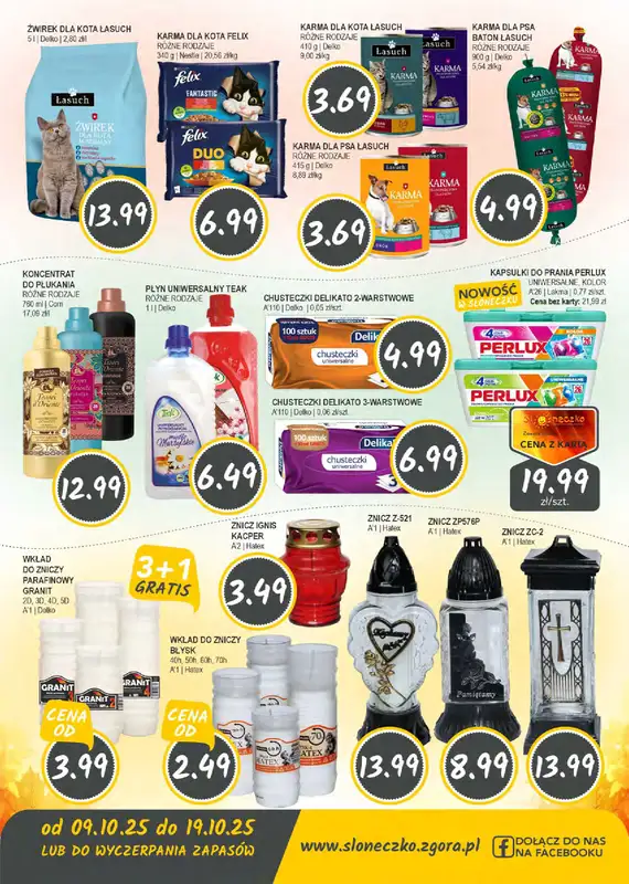 Słoneczko - gazetka promocyjna Gazetka od czwartku 09.10 do niedzieli 19.10 - strona 10