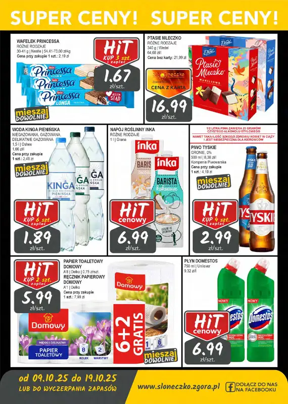 Słoneczko - gazetka promocyjna Gazetka od czwartku 09.10 do niedzieli 19.10 - strona 6