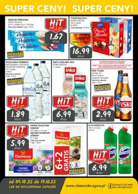 Słoneczko - gazetka promocyjna Gazetka od czwartku 09.10 do niedzieli 19.10 - strona 6 Słoneczko - gazetka promocyjna Gazetka od czwartku 09.10 do niedzieli 19.10 - strona 6