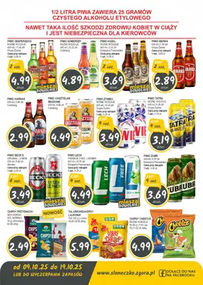 Słoneczko - gazetka promocyjna Gazetka od czwartku 09.10 do niedzieli 19.10 - strona 11 Słoneczko - gazetka promocyjna Gazetka od czwartku 09.10 do niedzieli 19.10 - strona 11
