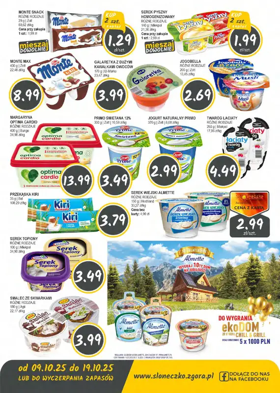 Słoneczko - gazetka promocyjna Gazetka od czwartku 09.10 do niedzieli 19.10 - strona 3