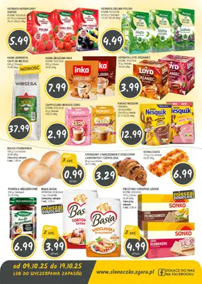 Słoneczko - gazetka promocyjna Gazetka od czwartku 09.10 do niedzieli 19.10 - strona 4 Słoneczko - gazetka promocyjna Gazetka od czwartku 09.10 do niedzieli 19.10 - strona 4