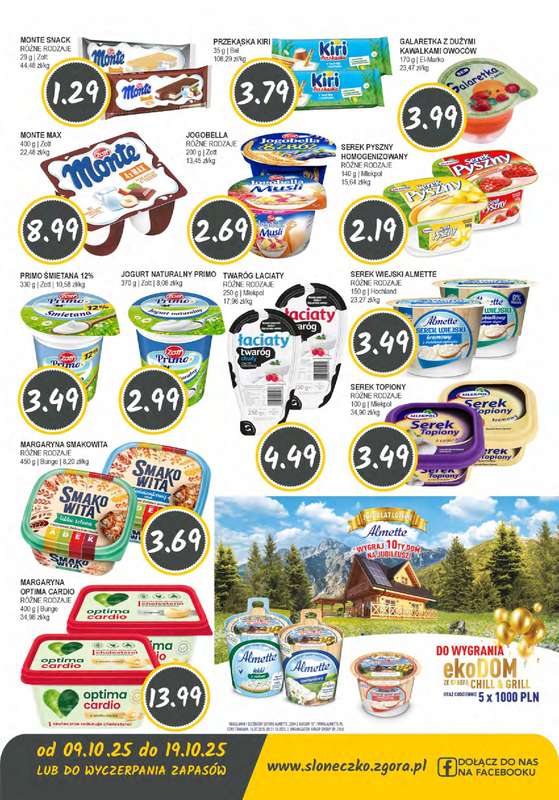 Słoneczko - gazetka promocyjna Gazetka od czwartku 09.10 do niedzieli 19.10 - strona 3