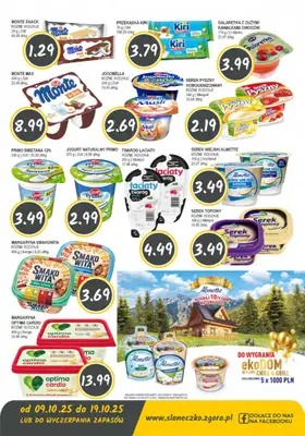 Słoneczko - gazetka promocyjna Gazetka od czwartku 09.10 do niedzieli 19.10 - strona 3 Słoneczko - gazetka promocyjna Gazetka od czwartku 09.10 do niedzieli 19.10 - strona 3