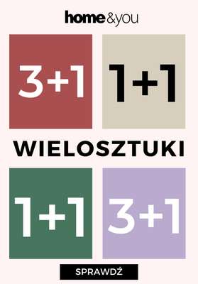 home&you - gazetka promocyjna Promocje na wielosztuki! od czwartku 09.10 do piątku 31.10