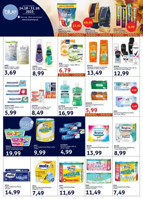 Blue Stop - gazetka promocyjna Gazetka od wtorku 14.10 do piątku 31.10