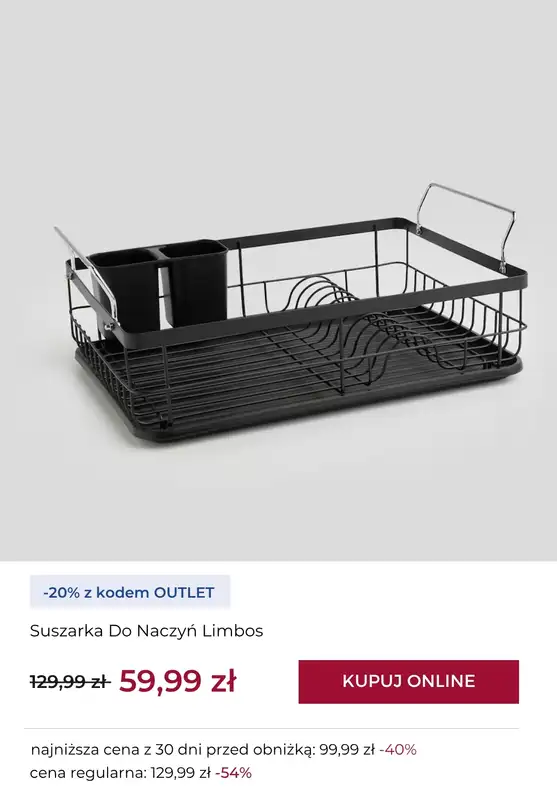 home&you - gazetka promocyjna -20% na wybrane produkty OUTLET od czwartku 09.10  - strona 10