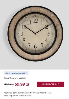 home&you - gazetka promocyjna -20% na wybrane produkty OUTLET od czwartku 09.10  - strona 16 home&you - gazetka promocyjna -20% na wybrane produkty OUTLET od czwartku 09.10  - strona 16