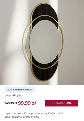 home&you - gazetka promocyjna -20% na wybrane produkty OUTLET od czwartku 09.10  - strona 4 home&you - gazetka promocyjna -20% na wybrane produkty OUTLET od czwartku 09.10  - strona 4