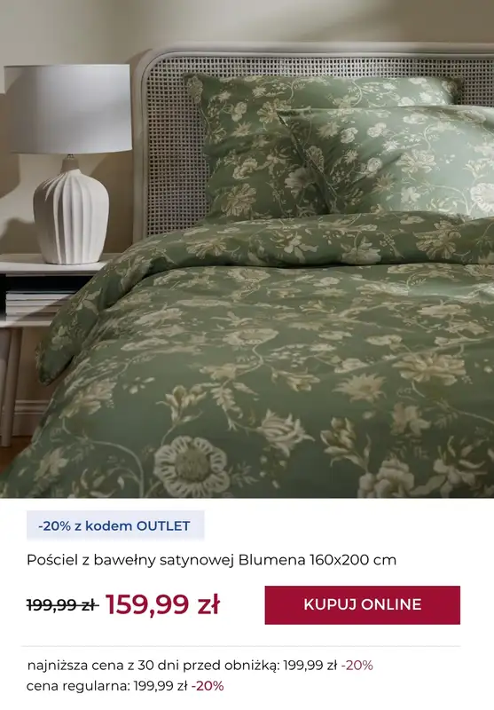 home&you - gazetka promocyjna -20% na wybrane produkty OUTLET od czwartku 09.10  - strona 13