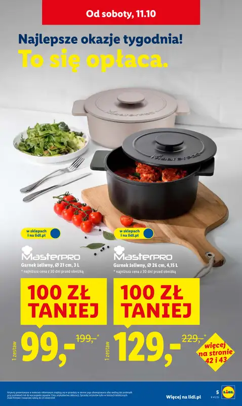 Lidl - gazetka promocyjna Katalog od poniedziałku 06.10 do soboty 11.10 - strona 5