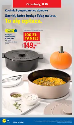 Lidl - gazetka promocyjna Katalog od poniedziałku 06.10 do soboty 11.10 - strona 50 Lidl - gazetka promocyjna Katalog od poniedziałku 06.10 do soboty 11.10 - strona 50