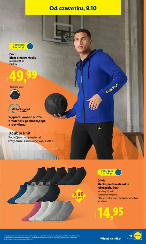 Lidl - gazetka promocyjna Katalog od poniedziałku 06.10 do soboty 11.10 - strona 47