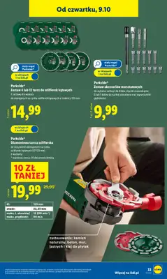 Lidl - gazetka promocyjna Katalog od poniedziałku 06.10 do soboty 11.10 - strona 39 Lidl - gazetka promocyjna Katalog od poniedziałku 06.10 do soboty 11.10 - strona 39