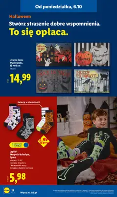 Lidl - gazetka promocyjna Katalog od poniedziałku 06.10 do soboty 11.10 - strona 30 Lidl - gazetka promocyjna Katalog od poniedziałku 06.10 do soboty 11.10 - strona 30