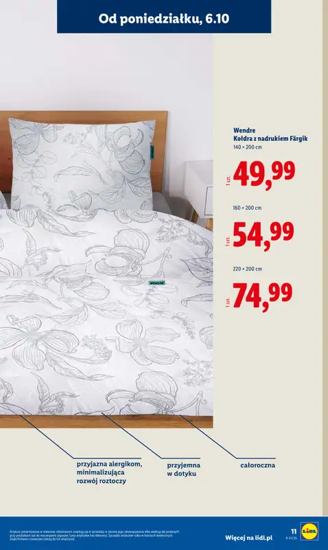 Lidl - gazetka promocyjna Katalog od poniedziałku 06.10 do soboty 11.10 - strona 13