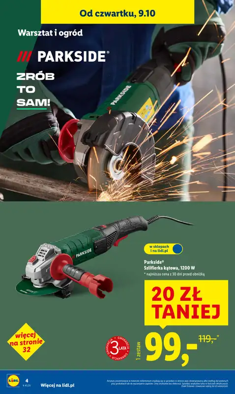 Lidl - gazetka promocyjna Katalog od poniedziałku 06.10 do soboty 11.10 - strona 4