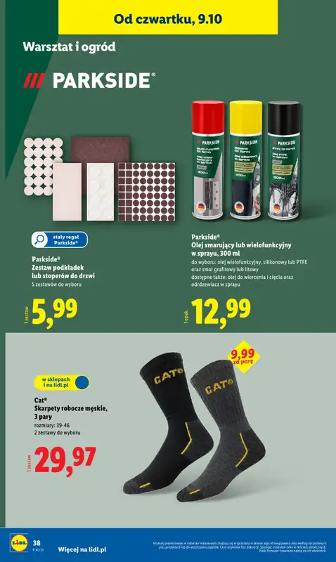 Lidl - gazetka promocyjna Katalog od poniedziałku 06.10 do soboty 11.10 - strona 44
