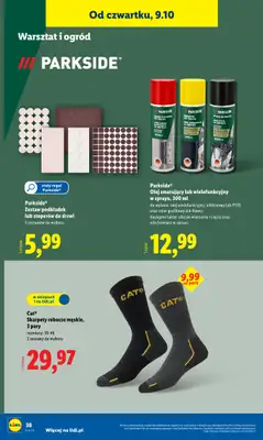 Lidl - gazetka promocyjna Katalog od poniedziałku 06.10 do soboty 11.10 - strona 44 Lidl - gazetka promocyjna Katalog od poniedziałku 06.10 do soboty 11.10 - strona 44