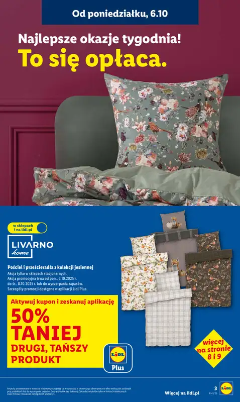Lidl - gazetka promocyjna Katalog od poniedziałku 06.10 do soboty 11.10 - strona 3