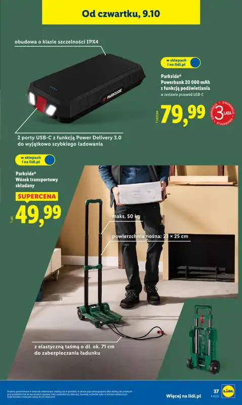 Lidl - gazetka promocyjna Katalog od poniedziałku 06.10 do soboty 11.10 - strona 43
