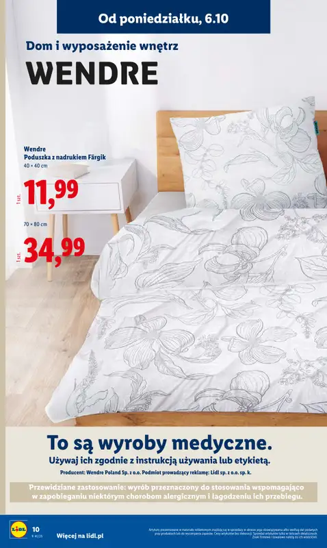 Lidl - gazetka promocyjna Katalog od poniedziałku 06.10 do soboty 11.10 - strona 12